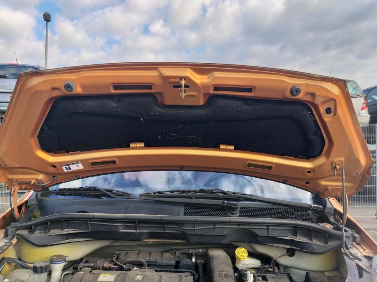 Peugeot 1007 original Motorhaube KHW Orange Salamanque Bj.2005